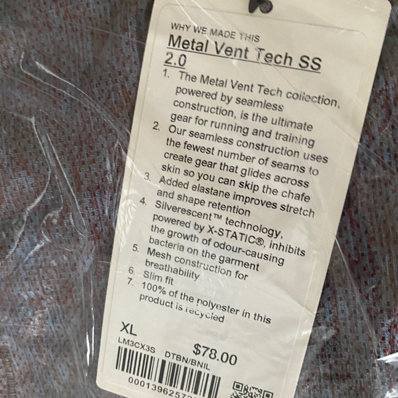 Lululemon Metal Vent Tech Short Sleeve Shirt 2.0 - Picture 7 of 8